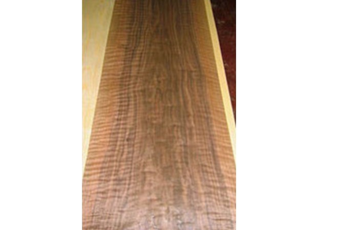 flat cut wood
